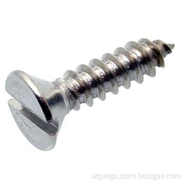 Slotted Flat Head Screw, ISO 1482-1983